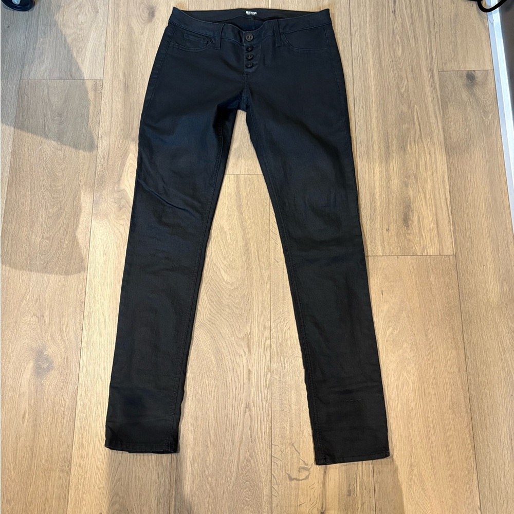 Hudson Jeans Women's Classic Black Skinny Jeans